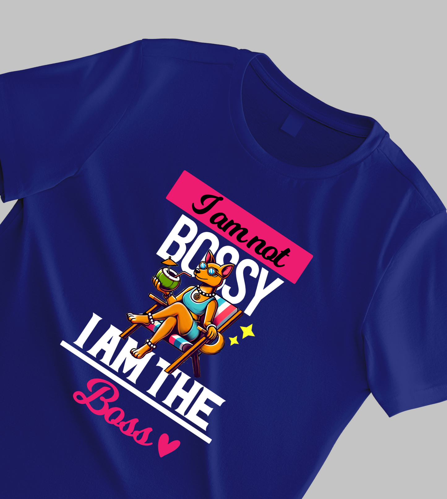 "I’m Not Bossy, I’m The Boss – Tee for the Rule-Makers, Not the Rule-Takers"