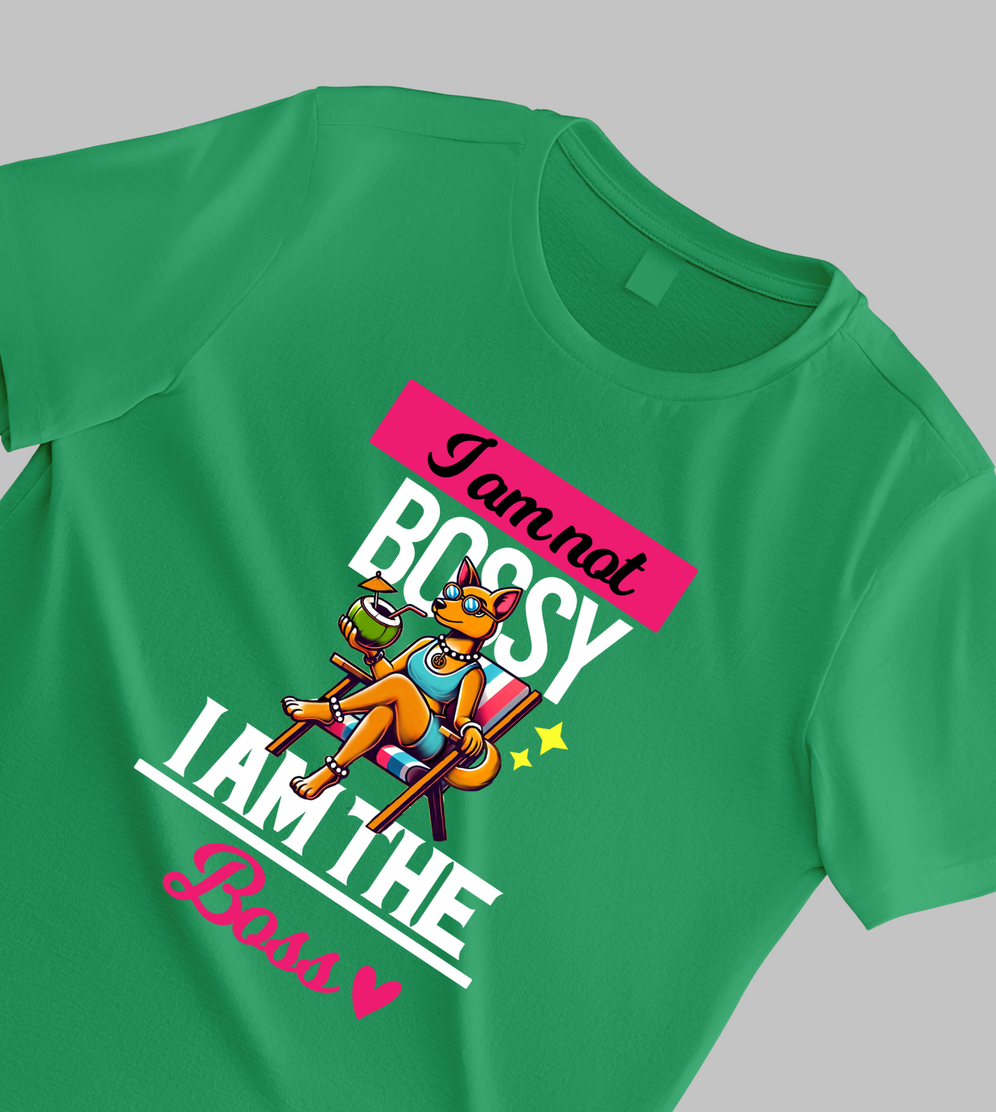 "I’m Not Bossy, I’m The Boss – Tee for the Rule-Makers, Not the Rule-Takers"