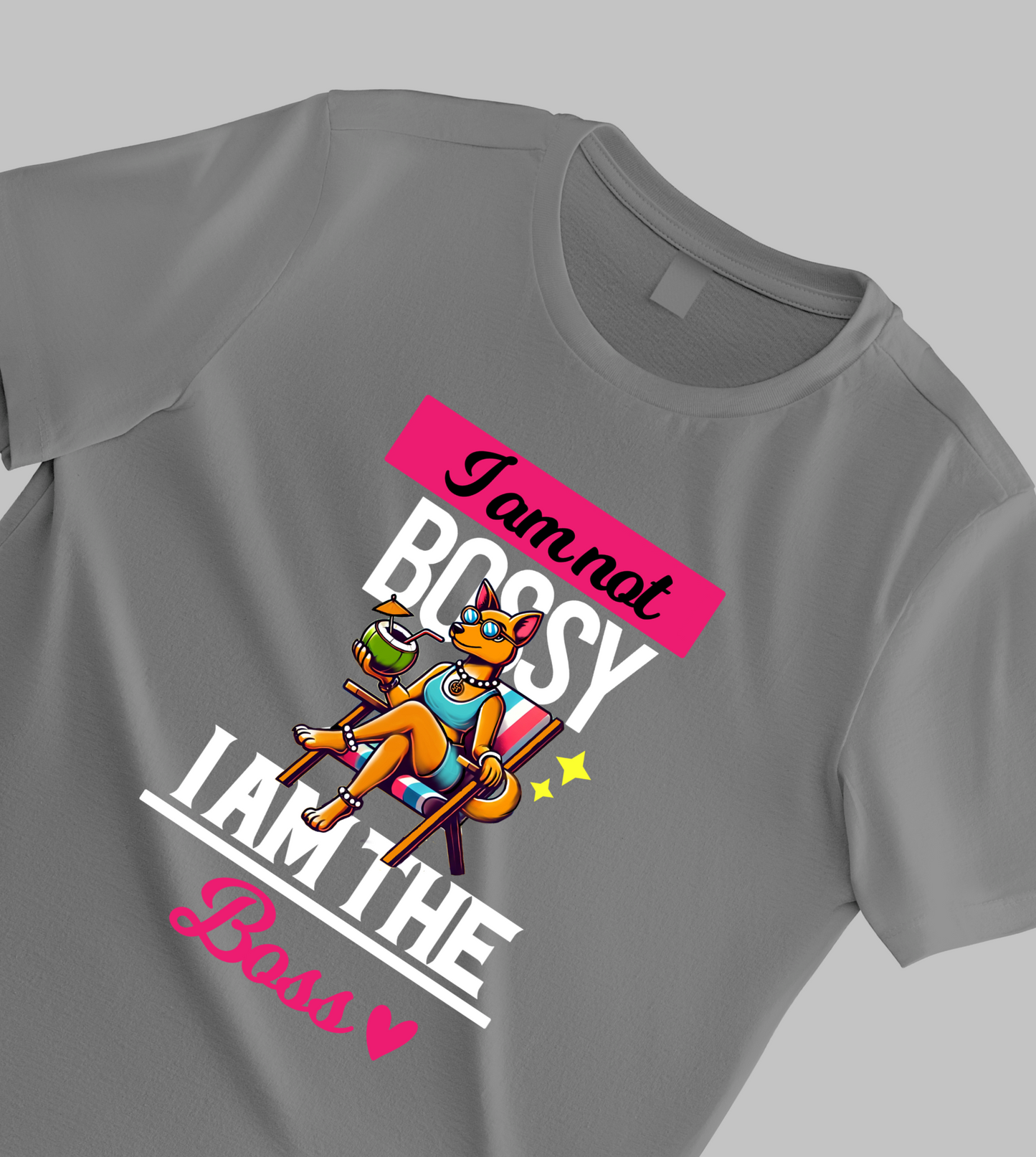 "I’m Not Bossy, I’m The Boss – Tee for the Rule-Makers, Not the Rule-Takers"